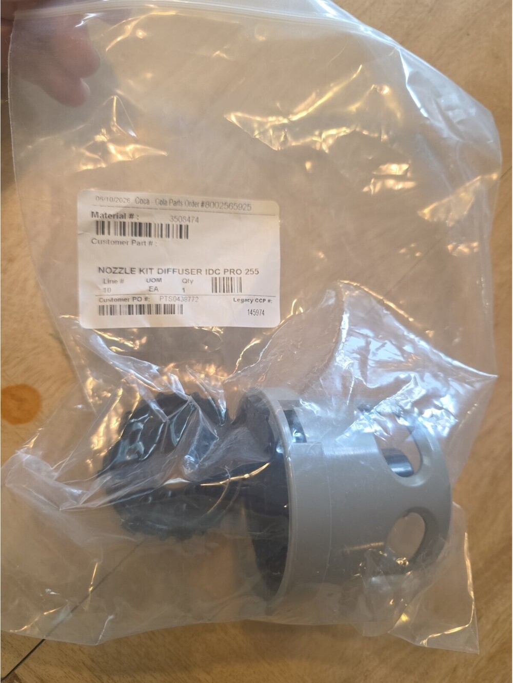 CORNELIUS 629097551 IDC/PRO DIFFUSER NOZZLE KIT….GENUINE OEM…ICO2583589 ..NEW